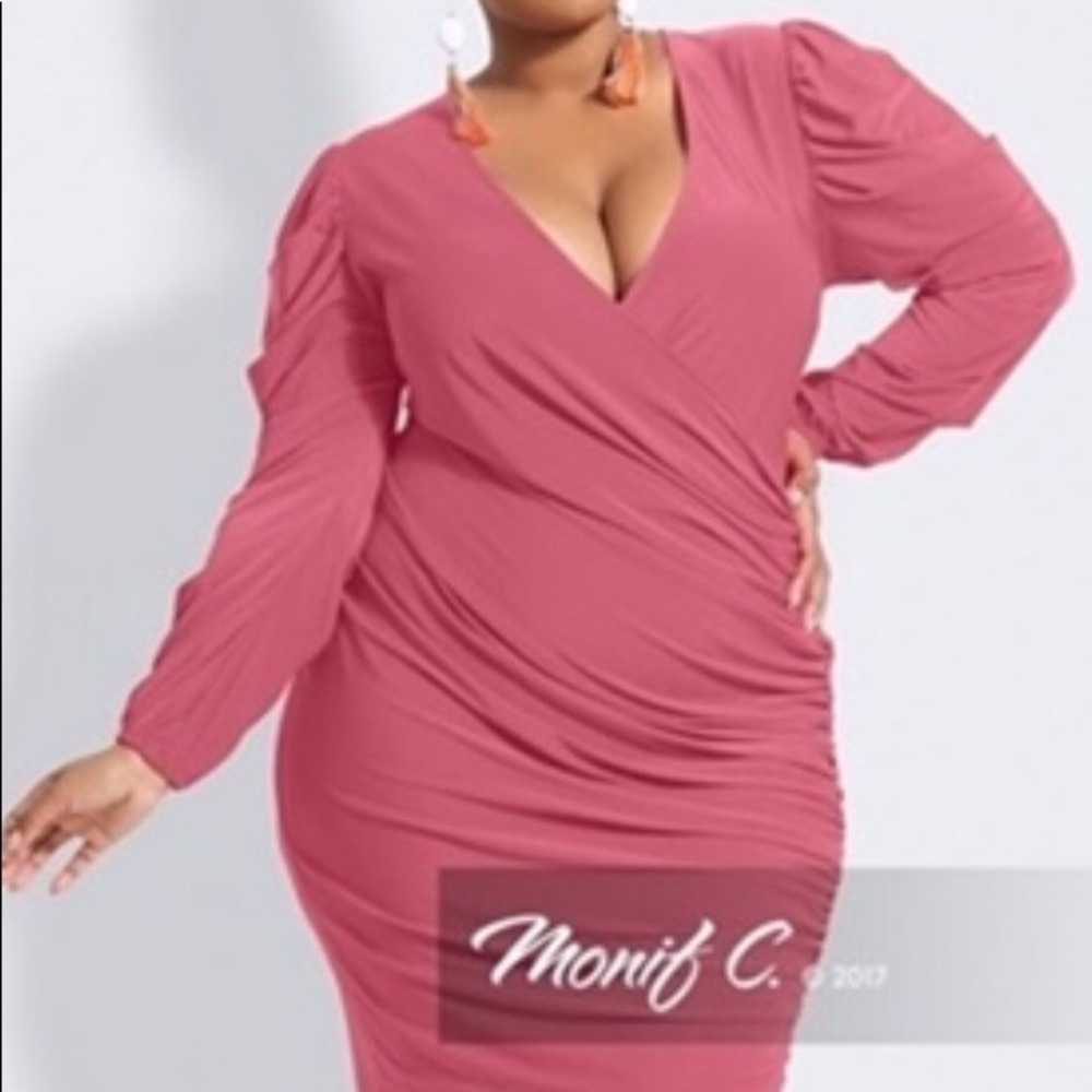 Monif C Red Dress